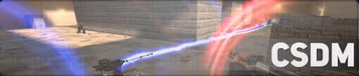CS 1.6 CSDM mode gameplay